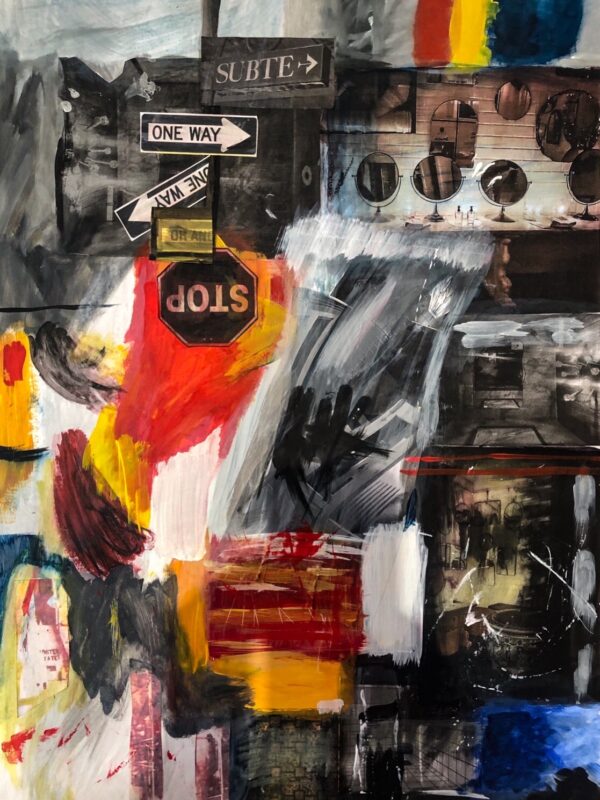 REINTERPRETACION  R.RAUSCHENBERG